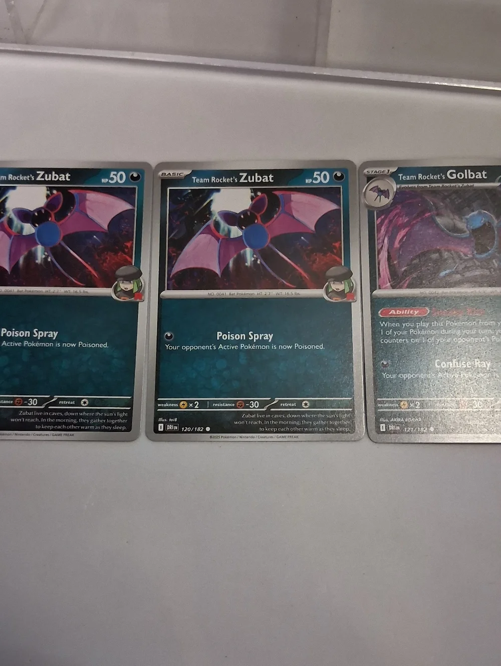 52 Team Rocket Mixed Card Lot ~ ☆Near Mint☆ ~ Murkrow IR Persian Moltres DRI